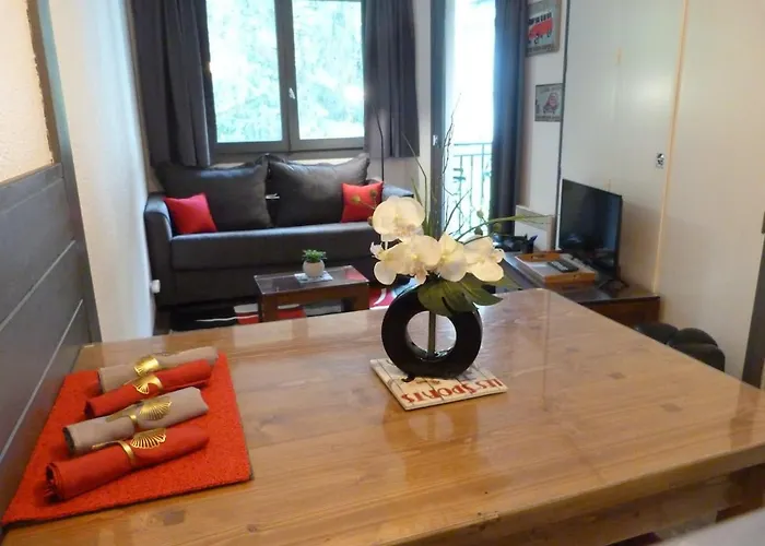 Chamois De Chamonix, Confortable 2 Pieces, Balcon, Parking Gratuit Apartament