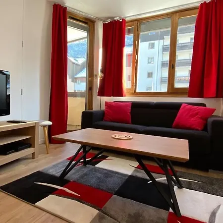 Chamois De Chamonix, Confortable 2 Pieces, Balcon, Parking Gratuit *