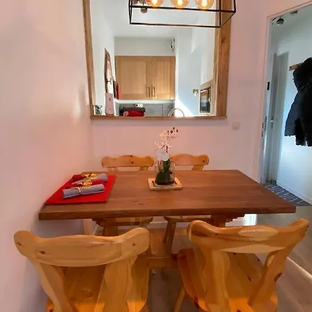 Апартаменты Chamois De Chamonix, Confortable 2 Pieces, Balcon, Parking Gratuit Шамони