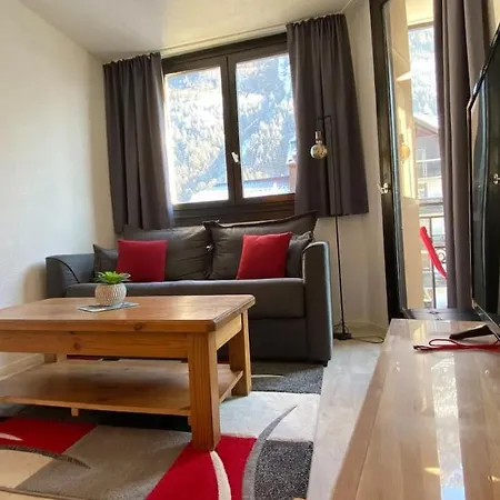 Chamois De Chamonix, Confortable 2 Pieces, Balcon, Parking Gratuit Апартаменты *