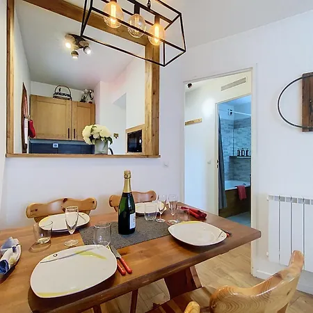 아파트 Chamois De Chamonix, Confortable 2 Pieces, Balcon, Parking Gratuit