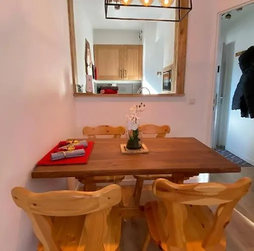 דירה Chamois De Chamonix, Confortable 2 Pieces, Balcon, Parking Gratuit שאמוני