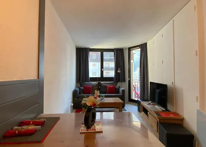 Apartment Chamois De Chamonix, Confortable 2 Pieces, Balcon, Parking Gratuit *