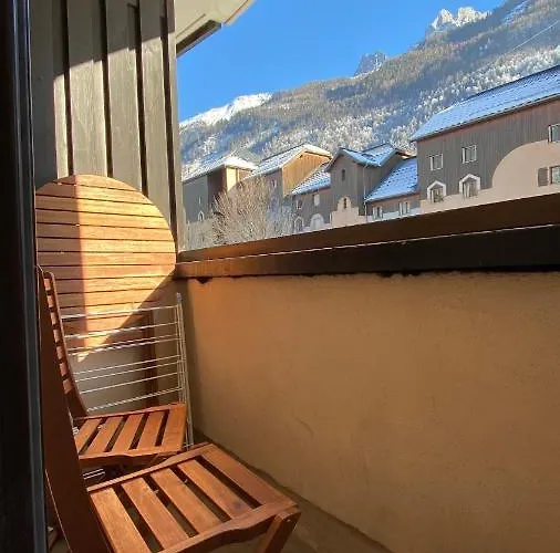 דירה Chamois De Chamonix, Confortable 2 Pieces, Balcon, Parking Gratuit