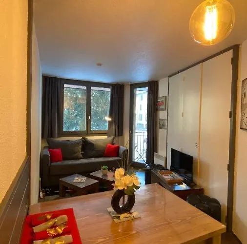 Chamois De Chamonix, Confortable 2 Pieces, Balcon, Parking Gratuit Apartment