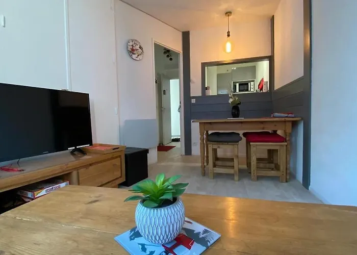 Apartment Chamois De Chamonix, Confortable 2 Pieces, Balcon, Parking Gratuit *