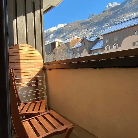 Appartement Chamois De Chamonix, Confortable 2 Pieces, Balcon, Parking Gratuit